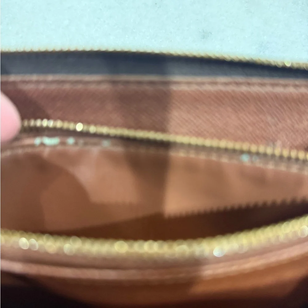 Louis Vuitton Monogram Canvas Panda Porte Monnaie Zip Wallet